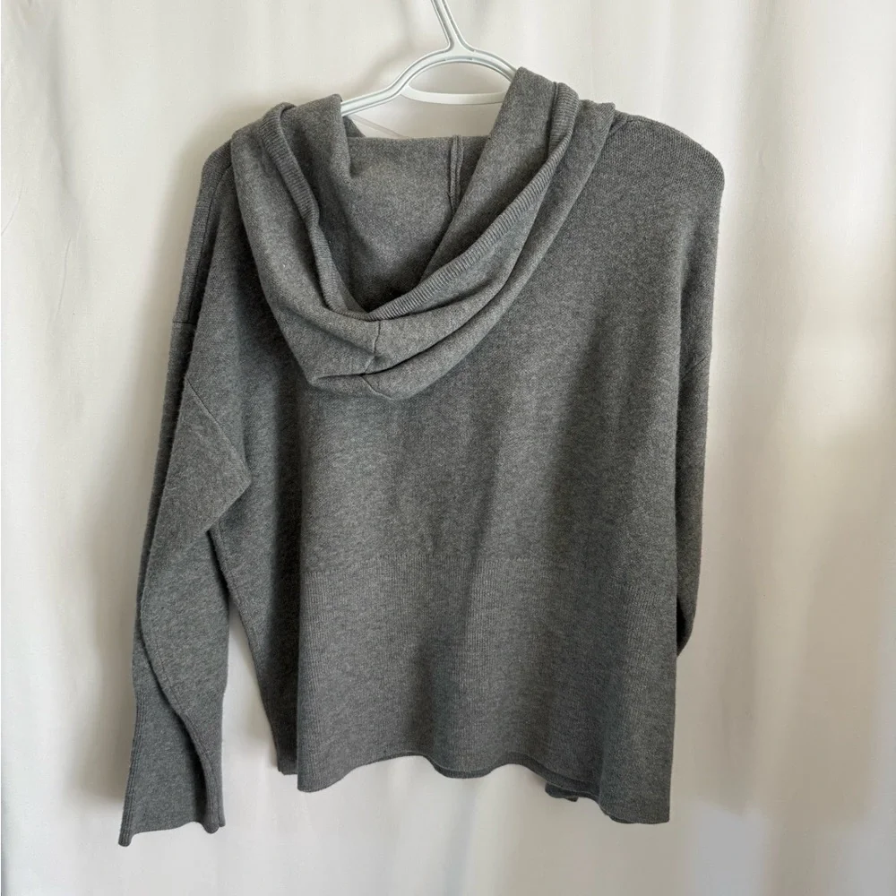 A New Day Men's Zip-Up Gray Sweater - Picture 3 of 3